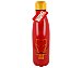 Botella de acero inoxidable con capacidad de , diseño color rojo Iron Man marvel