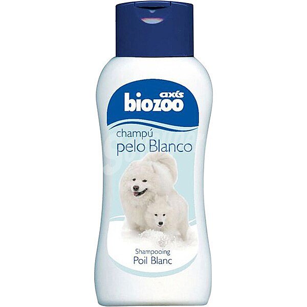 Champú para perros especial para pelo blanco