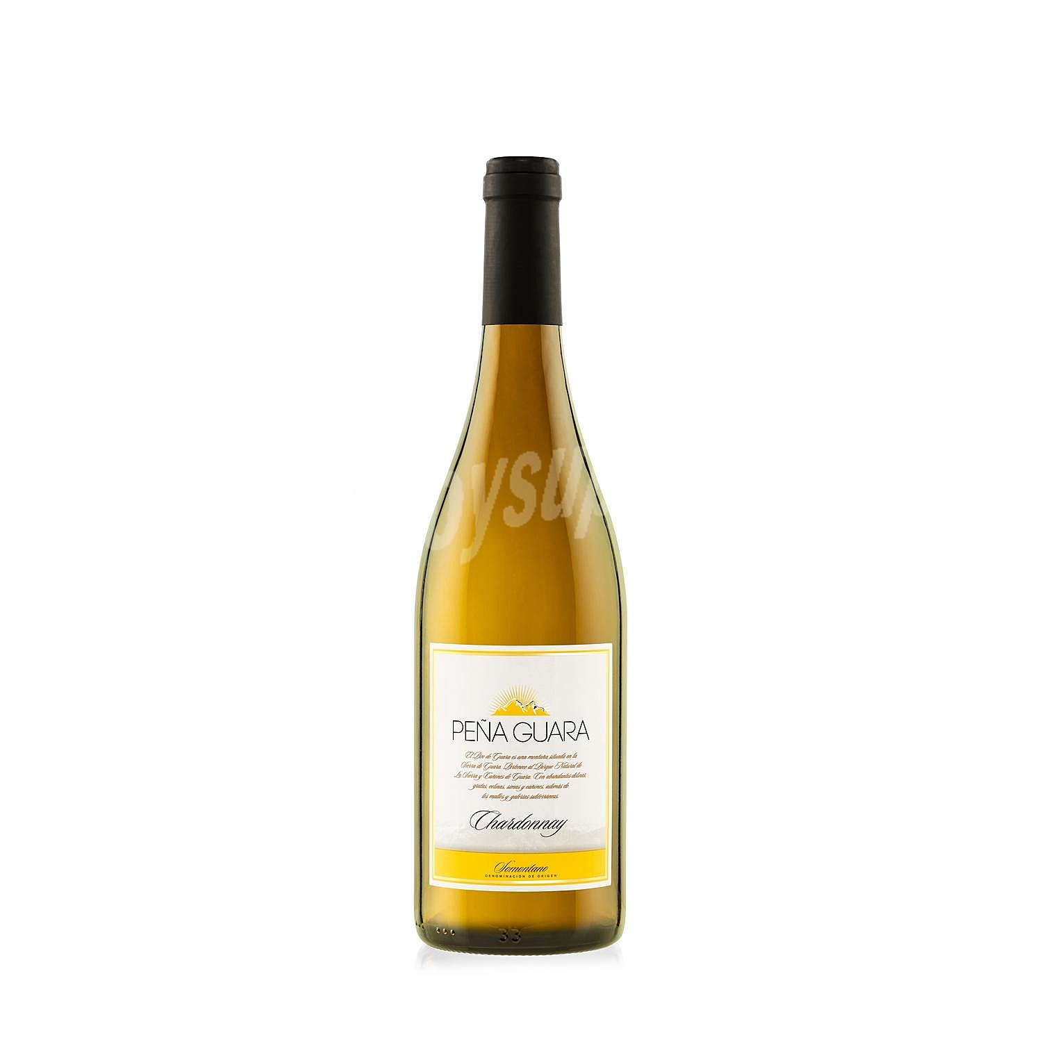 Vino D.O. Somontano blanco chardonnay Peña Guara