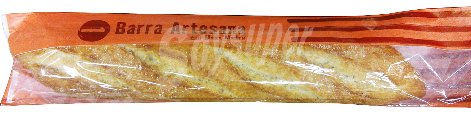 Pan barra campesina (con masa madre)