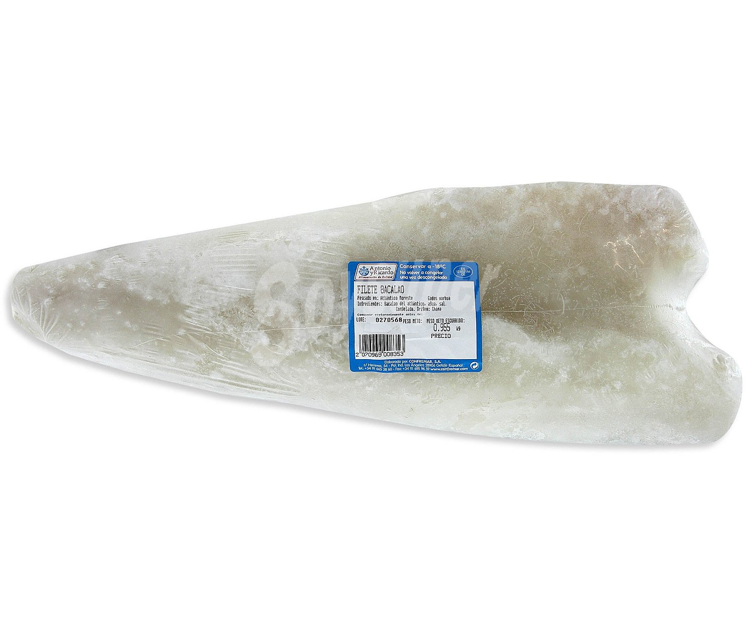 Filetes de bacalao