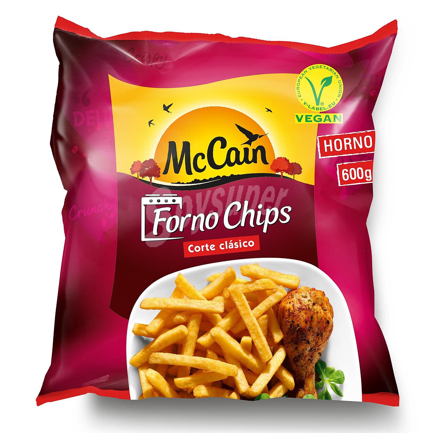 Forno chips Mc Cain