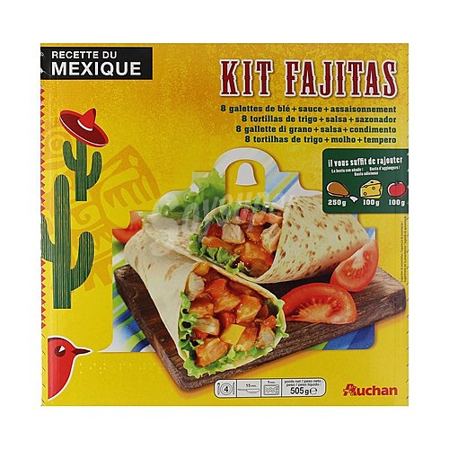 Producto alcampo Kit para hacer fajitas producto alcampo