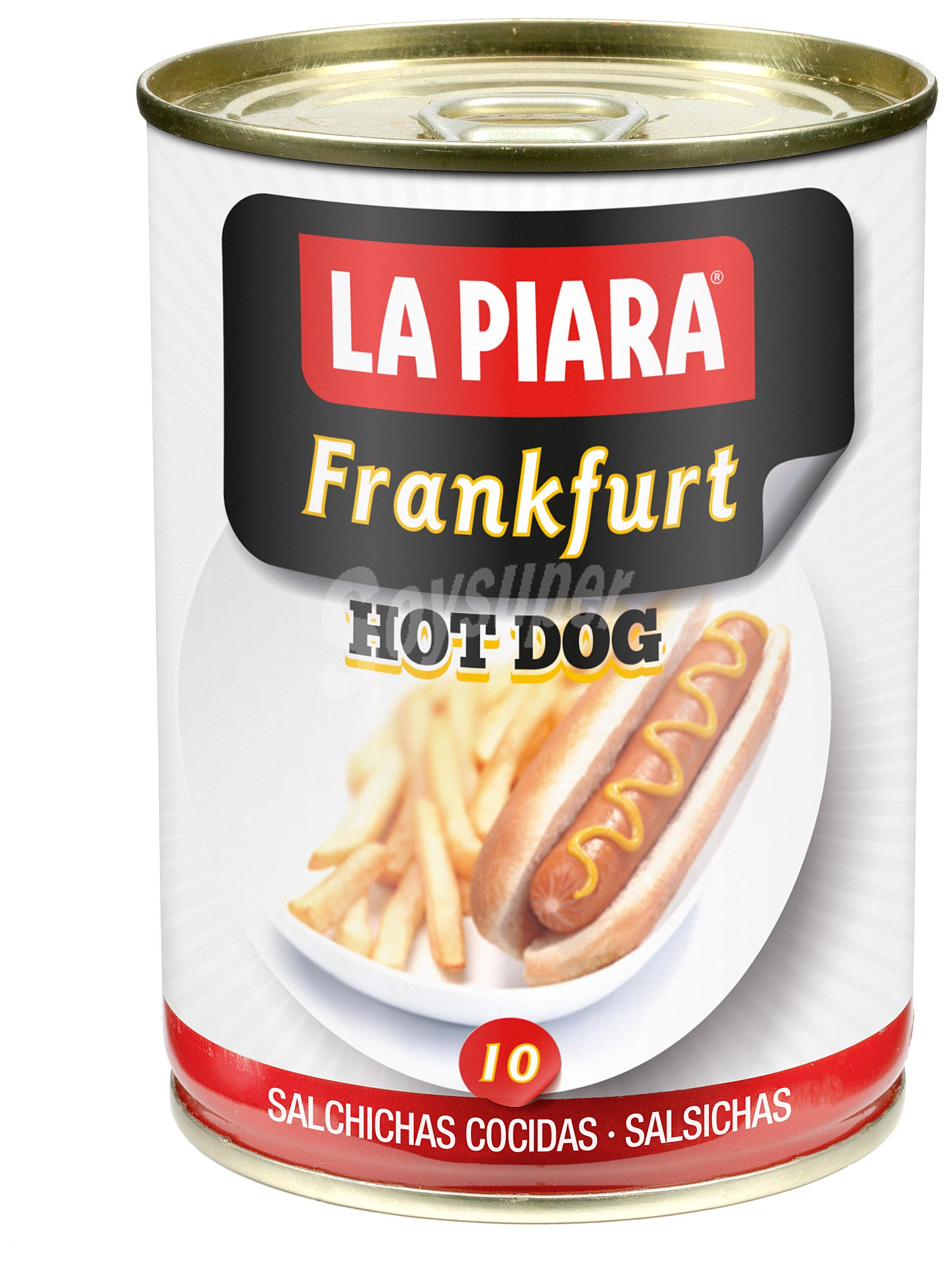 Hot dog salchichas cocidas