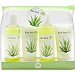 Bolsa de aseo Aloe Vera con gel de ducha frasco 100 ml + loción corporal + champú frasco 100 ml + crema de manos tubo 50 ml