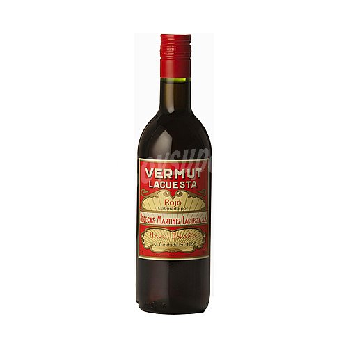 Lacuesta Vermut rojo elaborado en España lacuesta