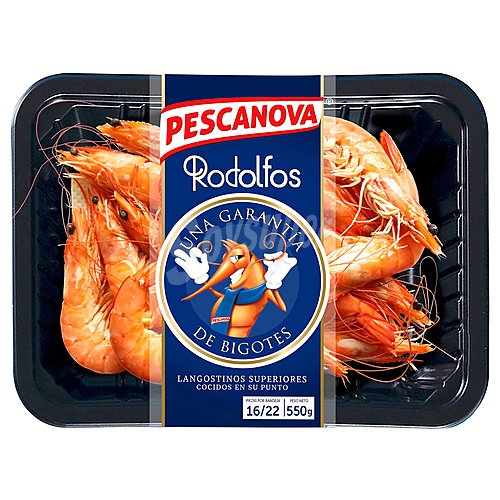 Langostinos superior cocidos en su punto pescanova