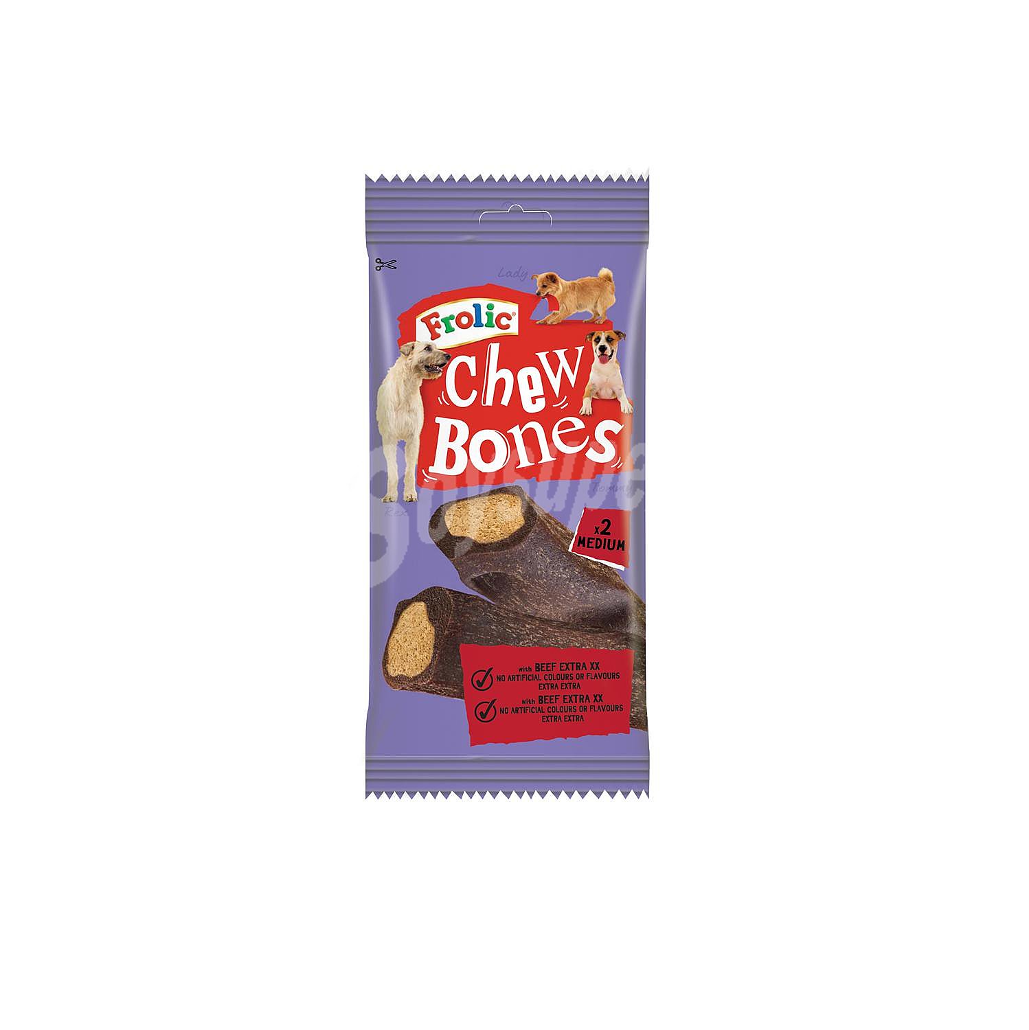 Huesos masticables para perro Frolic Chew Bones