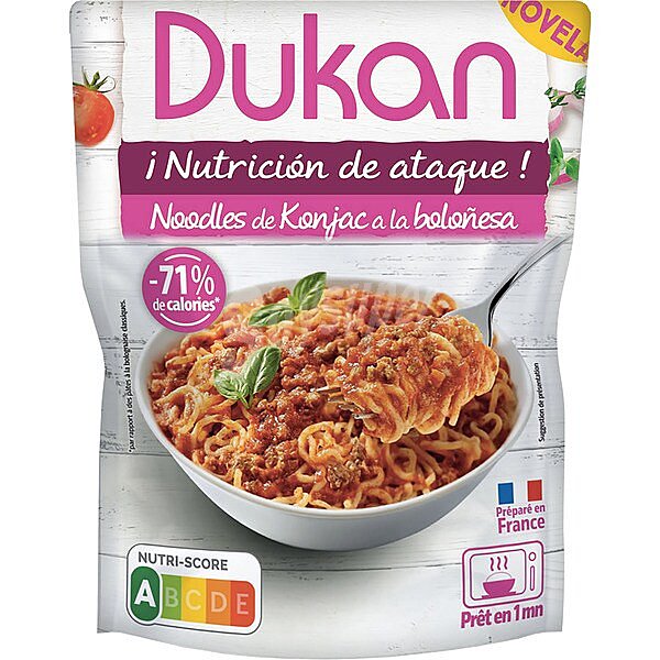 Noodles de konjac a la bolonesa