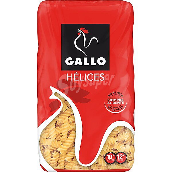 Pasta hélices Gallo