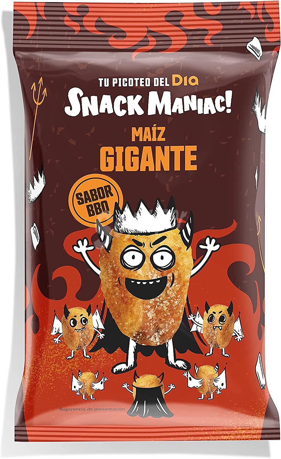 Maíz tostado gigante Snack Maniac