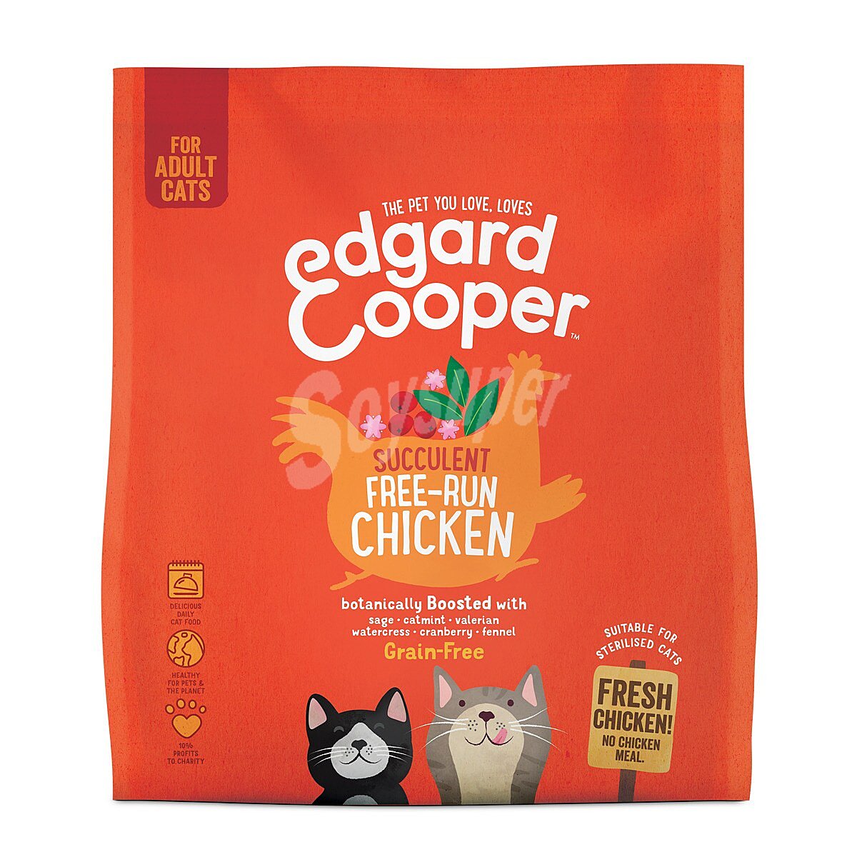 Pienso para gatos adultos con pollo Grain Free