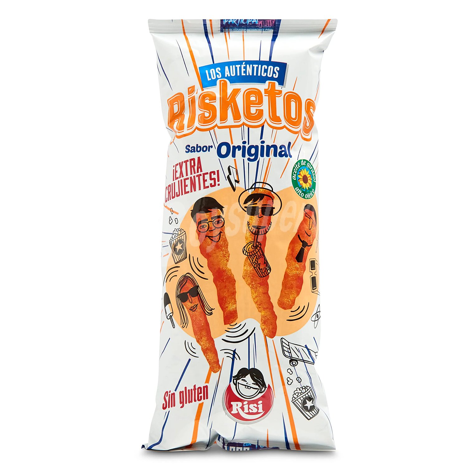 Risketos originales (aperitivo frito con sabor a queso) risi