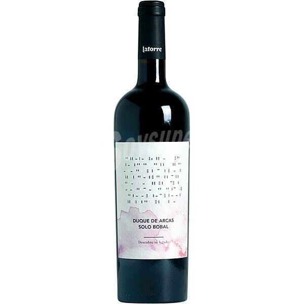 Vino tinto crianza tempranillo bobal D.O. Utiel Requena