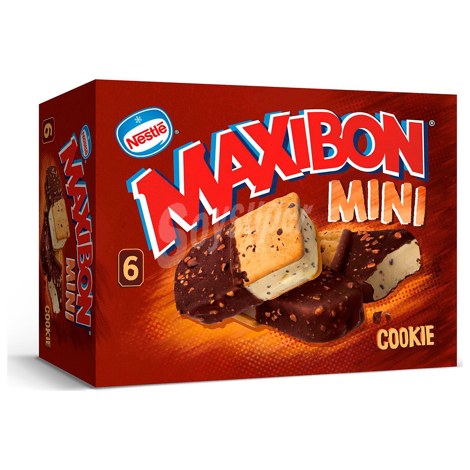 Sandwich mini con galletas Maxibon Cookie Nestlé