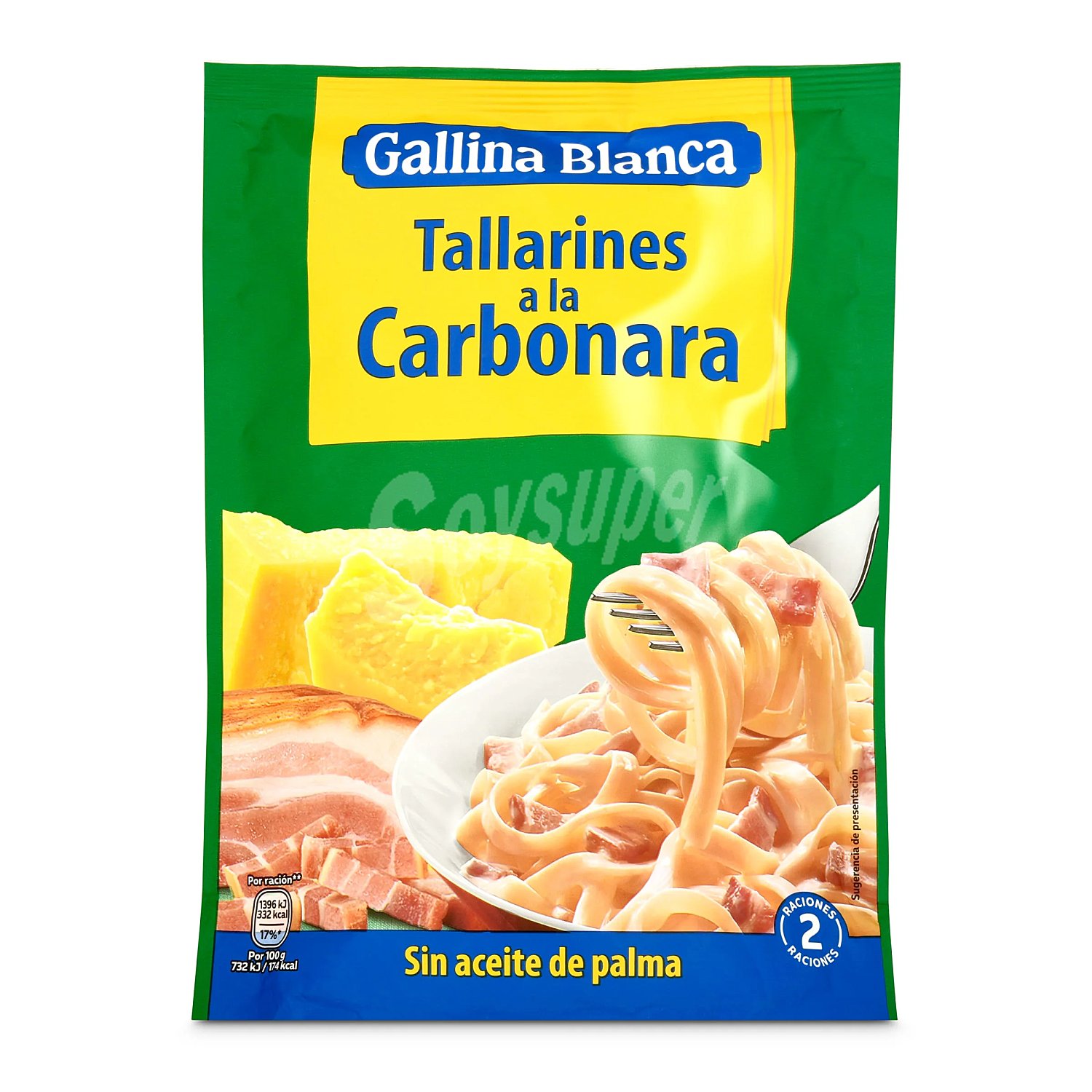 Tallarines carbonara