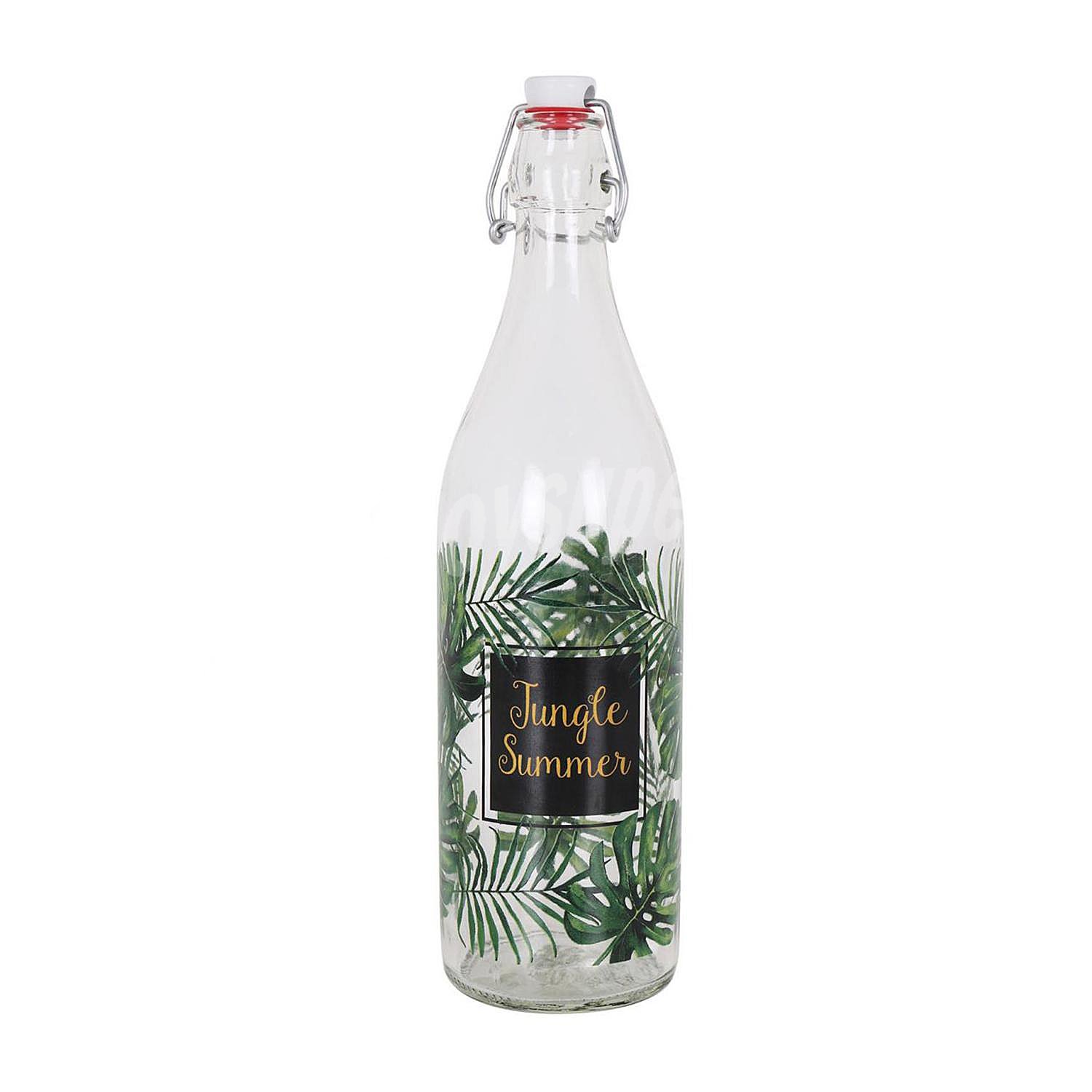 Botella Lory Jungle Summer - Decorada