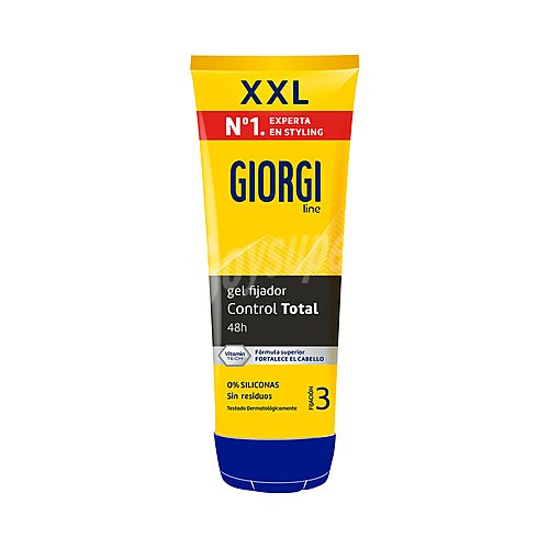 Giorgi Gel fijador de cabello (fijación 3) hasta 48 horas giorgi Control total