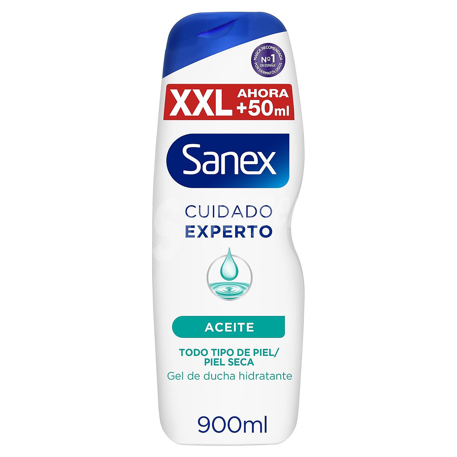 Gel de ducha hidratante piel seca Aceite Cuidado Experto Sanex