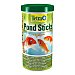 Alimento para peces de estanques de jardín sticks