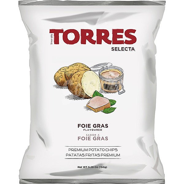 Selecta patatas fritas Premium sabor foie gras