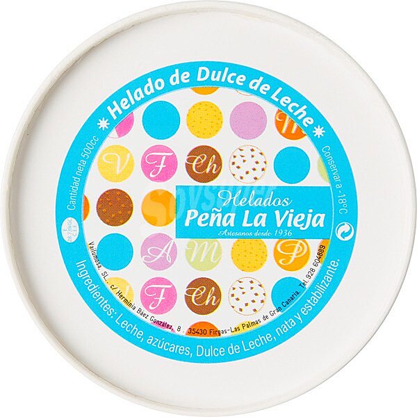 helado de dulce de leche 