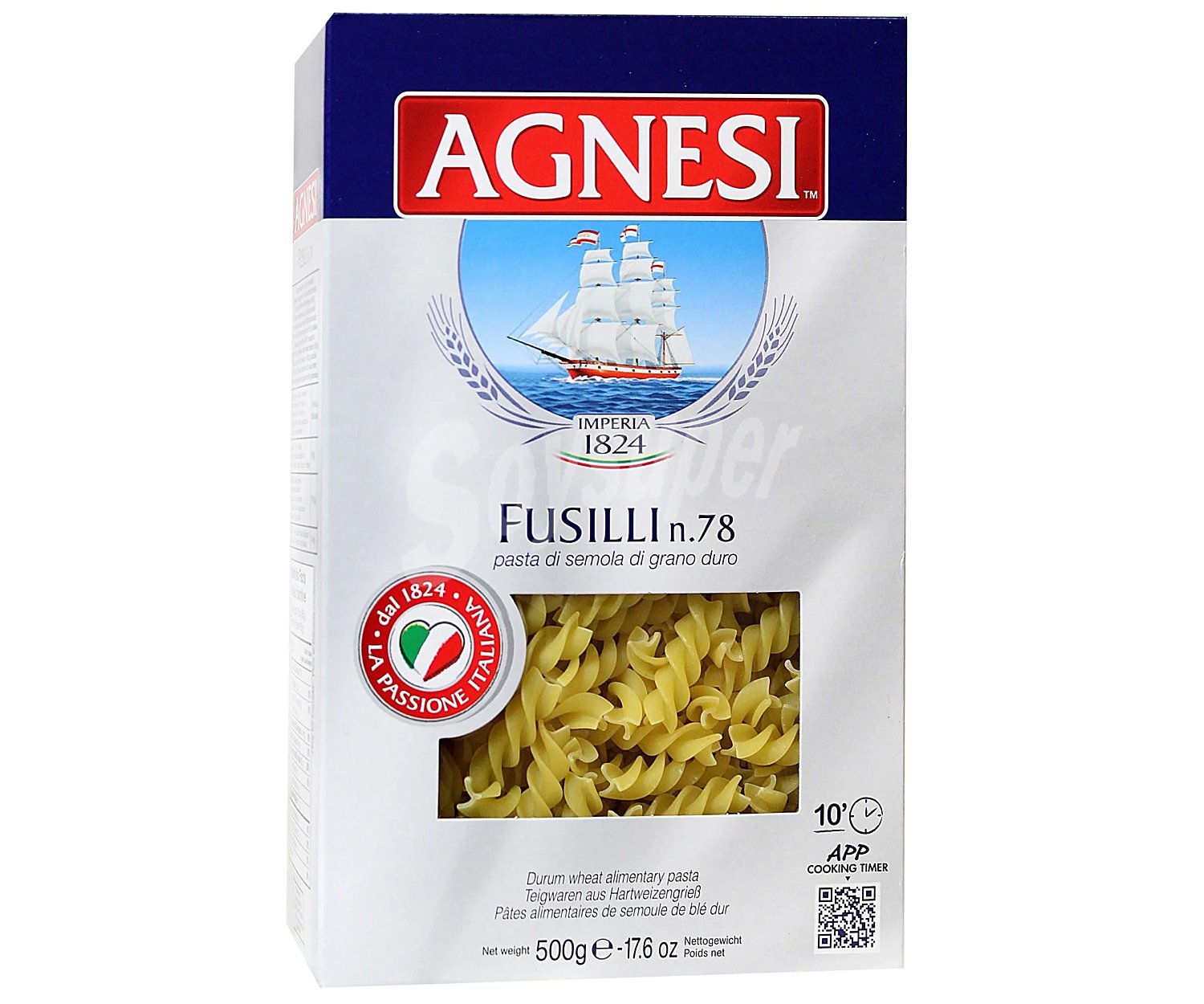 Pasta Fusilli Nº 78