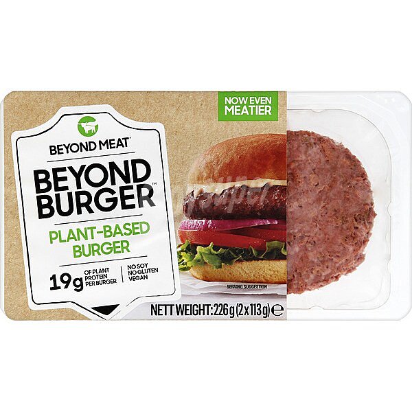 Beyond Burger hamburguesa de origen vegetal sin gluten 2 unidades