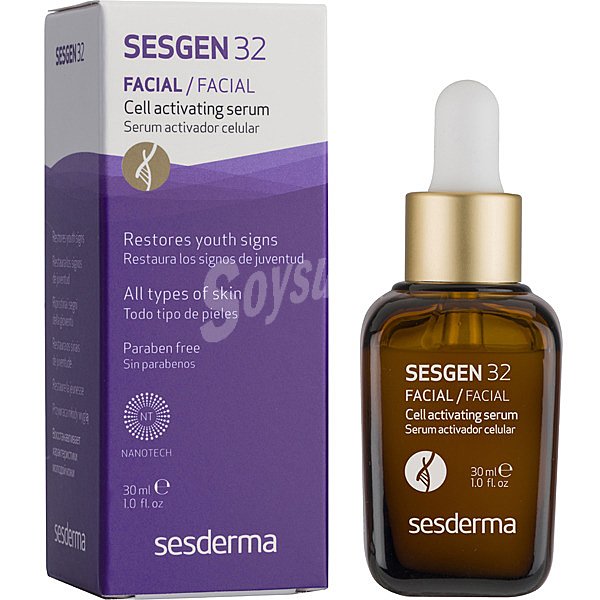 Sesgen 32 sérum activador celular que restaura los signos de juventud frasco 30 ml para todo tipo de pieles