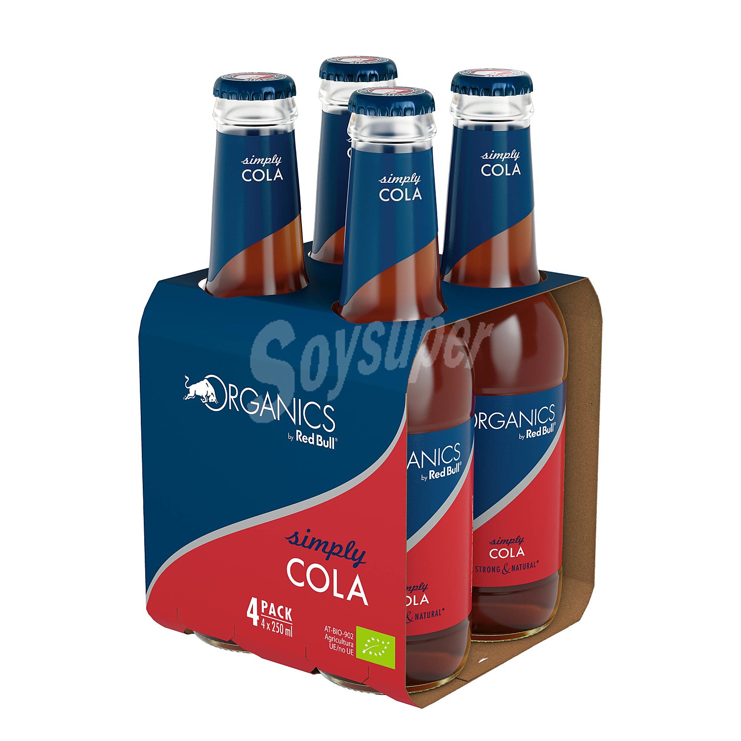 Refresco cola pack 4 botellas 25 cl