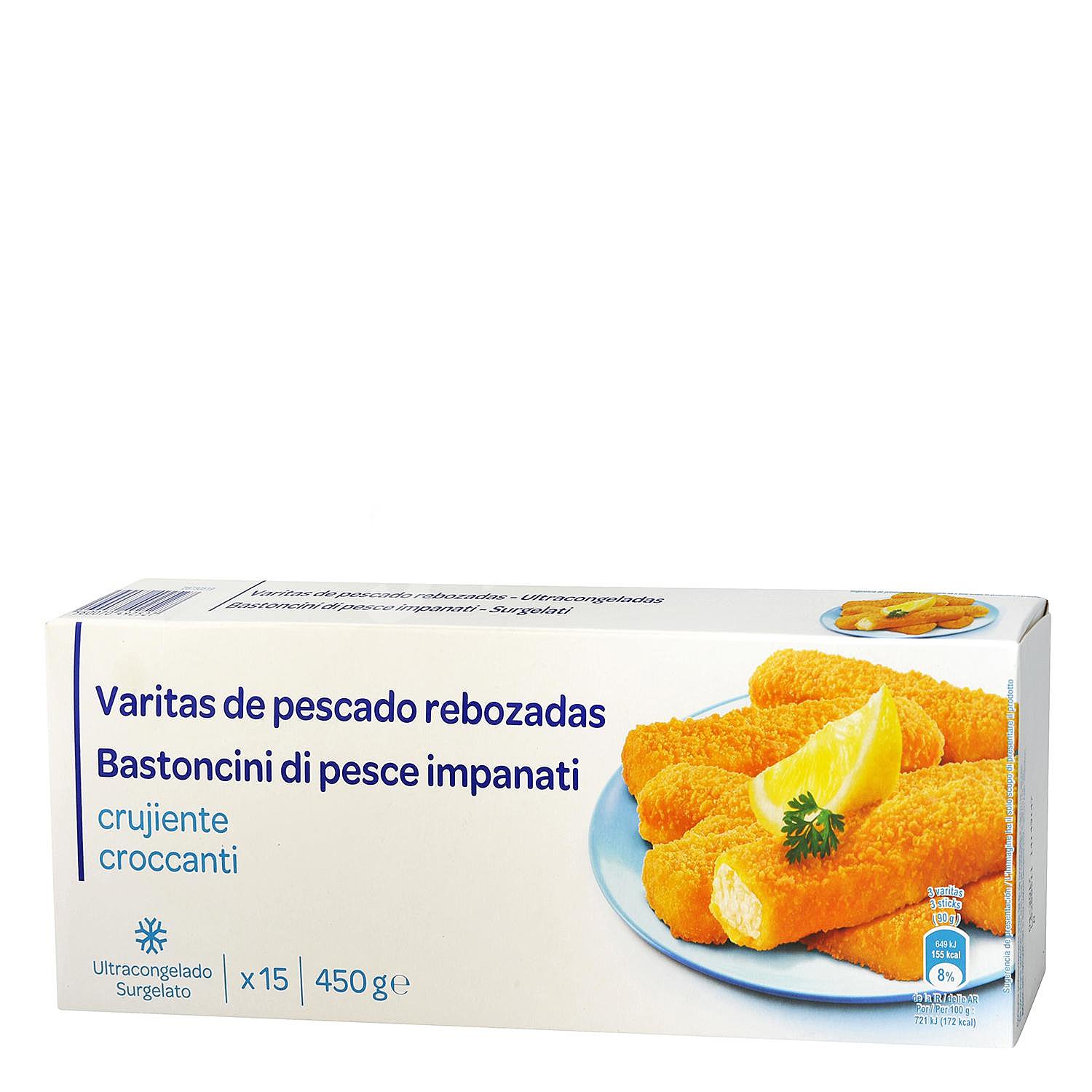 Varitas de pescado