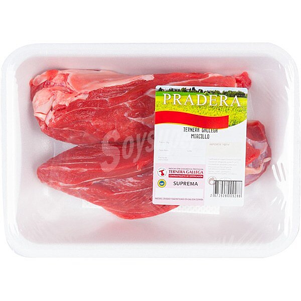 Ternera gallega morcillo peso aproximado bandeja 700 g