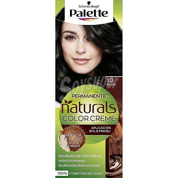 Naturals Color Creme coloración permanente nº 1.0 negro