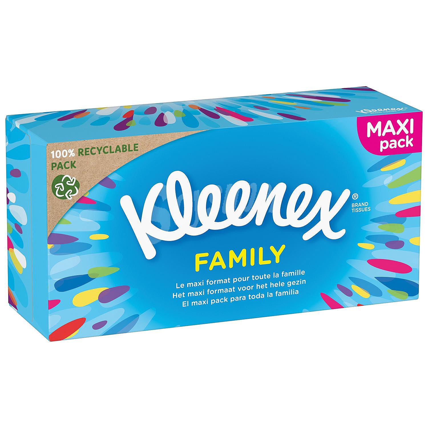 Tissues de celulosa faciales Family pack