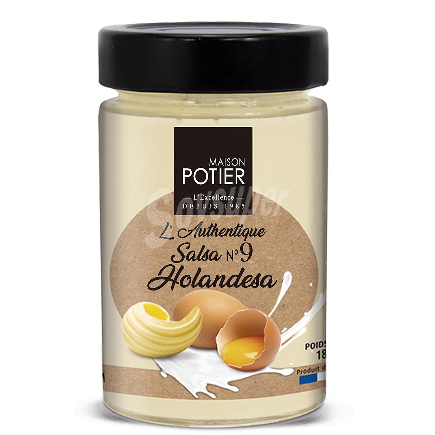 Salsa Holandesa Potier sin gluten