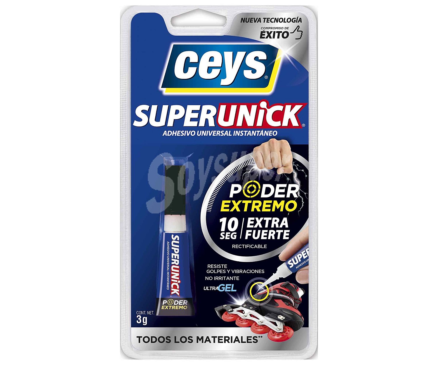 Pegamento instantáneo ceys ultraunick Gel