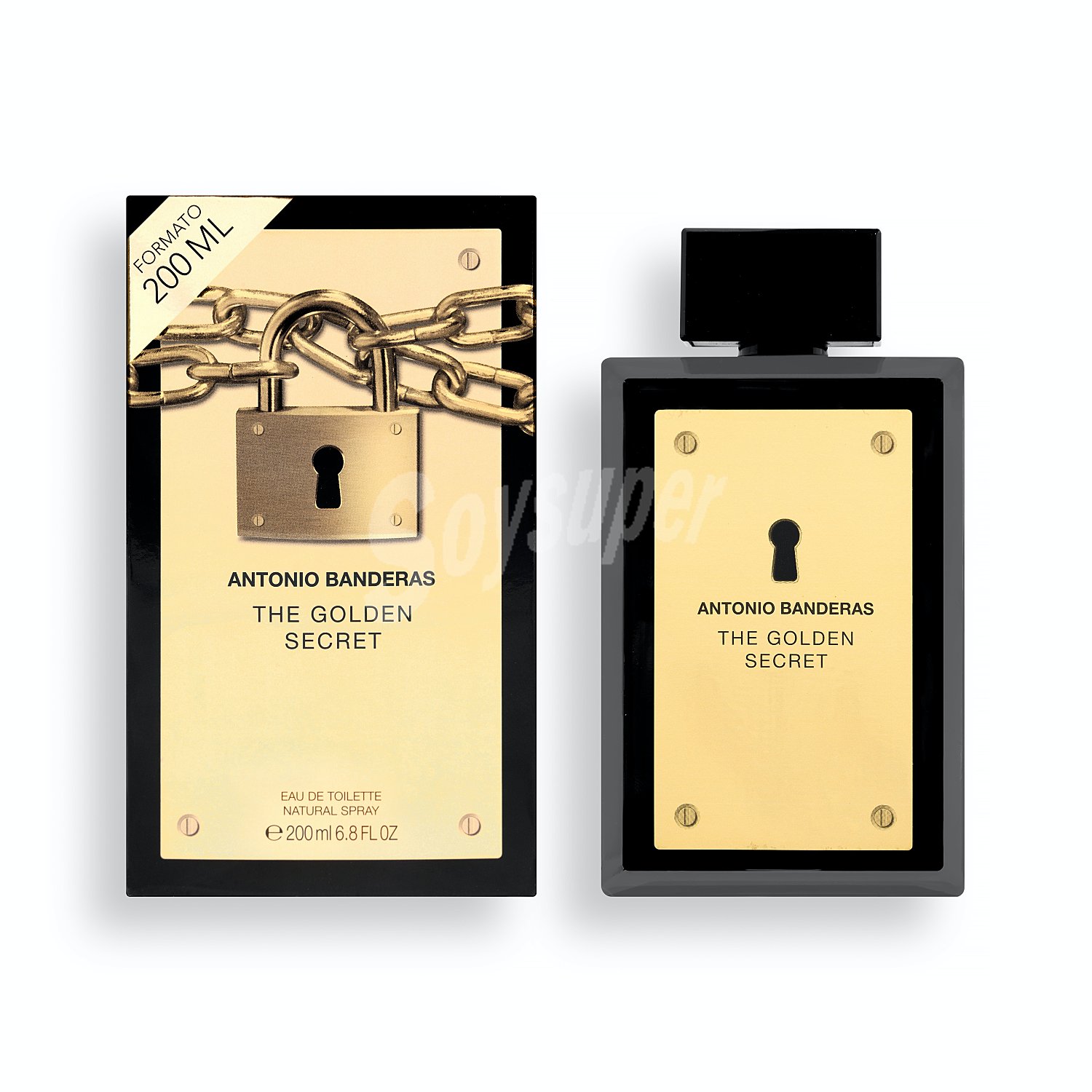 Eau toilette hombre golden secret vaporizador