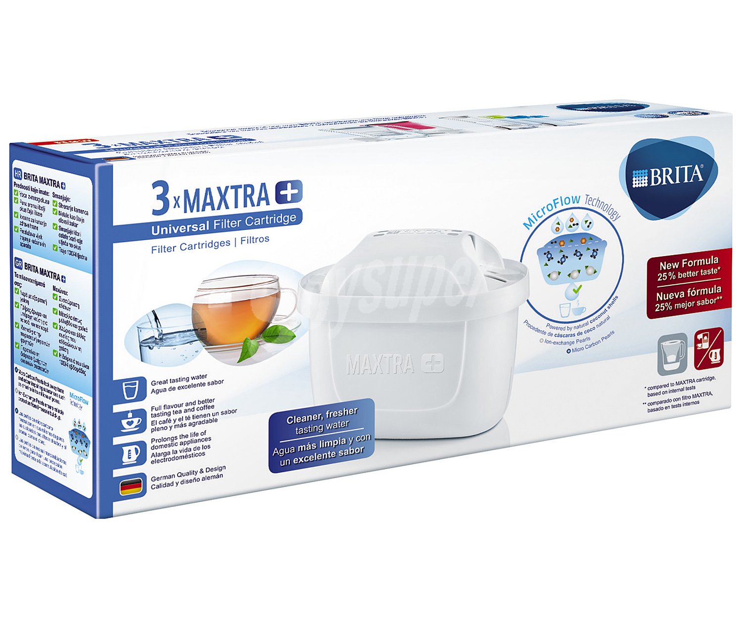 Filtros Maxtra+ Universal para jarras purificantes brita