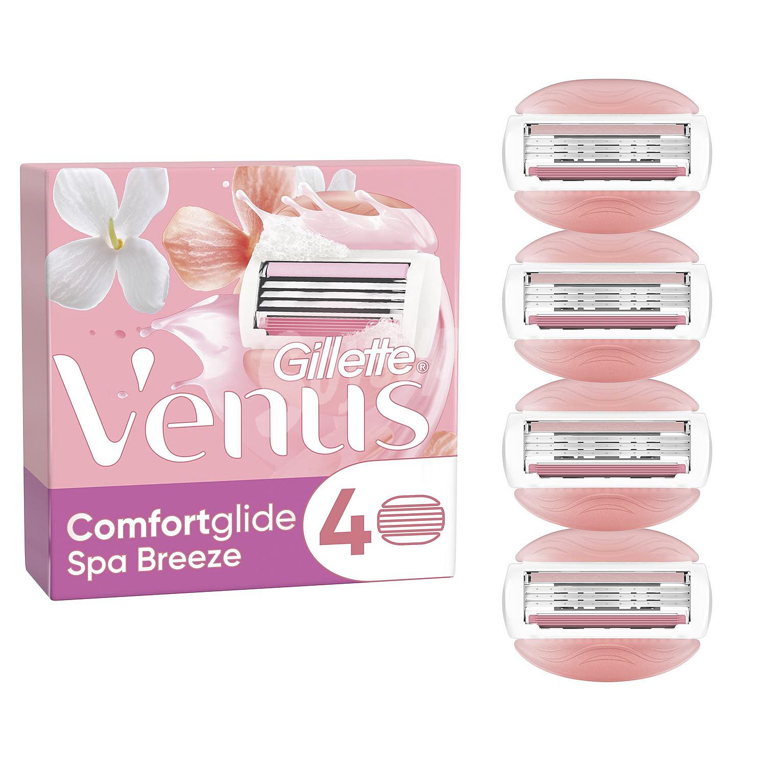 Recambios maquinilla Venus comfortglide Spa Breeze Gillette