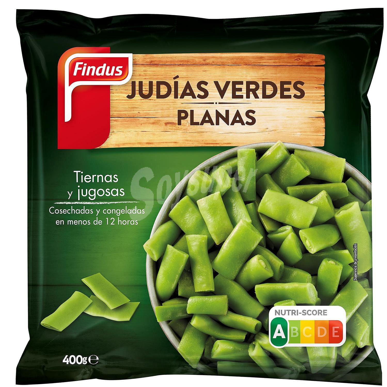 Judía verde plana Findus