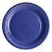 Plato Desechable 23 cm - Azul