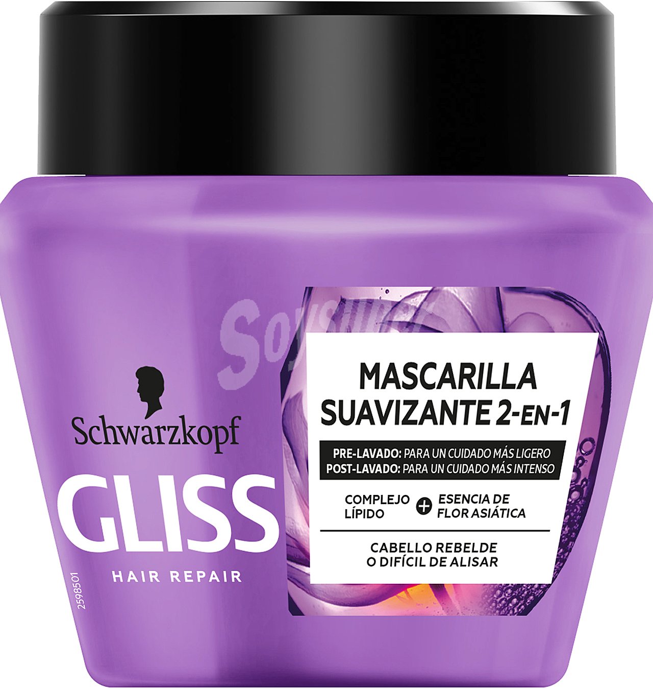 Mascarilla liso asiático