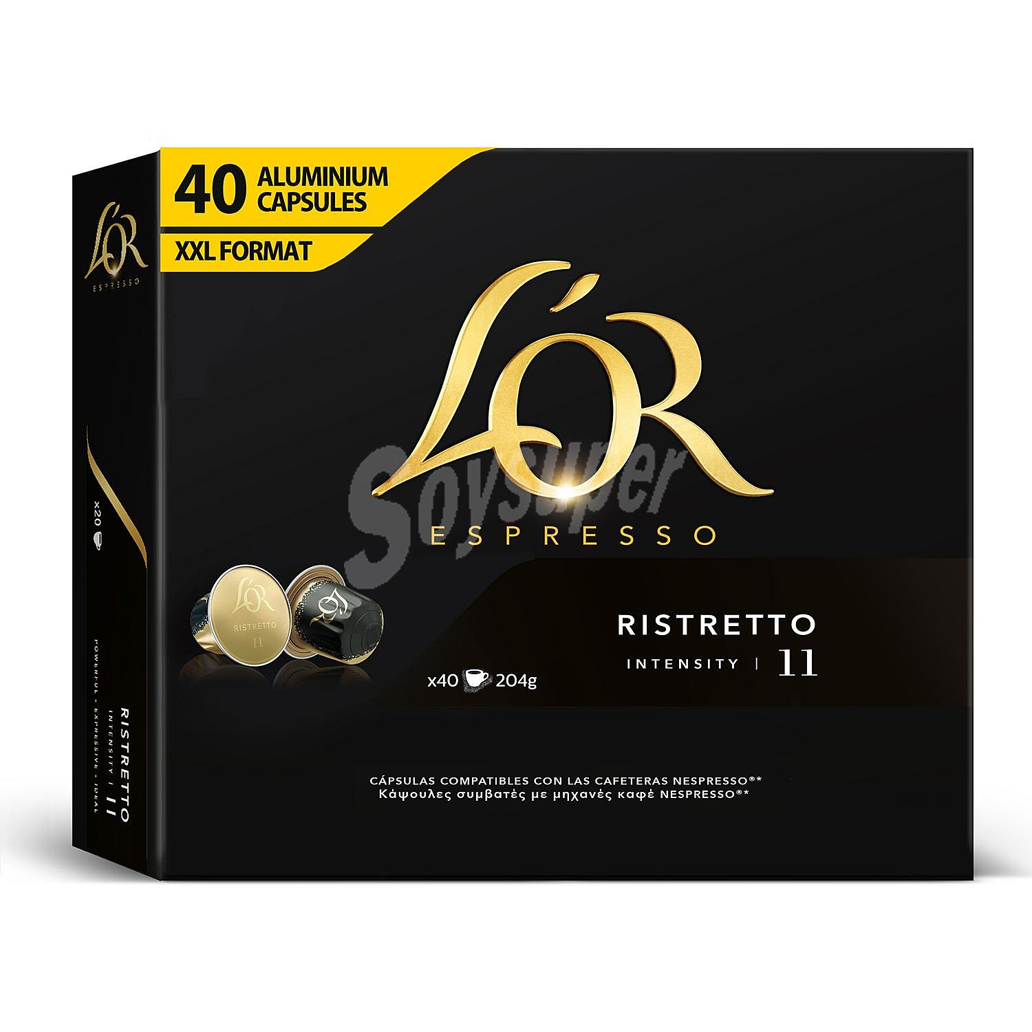 L'or Café ristretto I 11 en cápsulas compatibles con las Nespresso l'or espresso