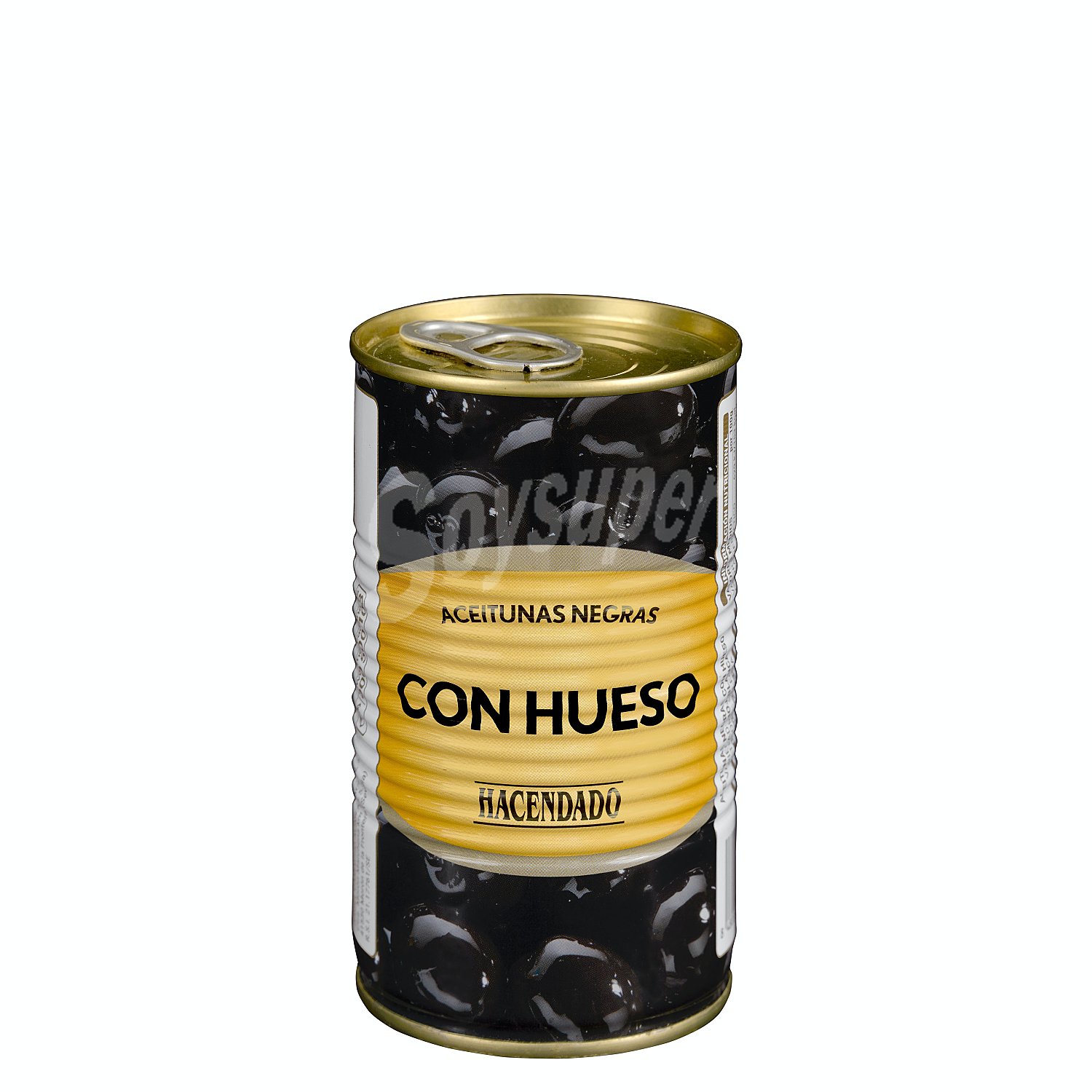 Aceituna negra con hueso