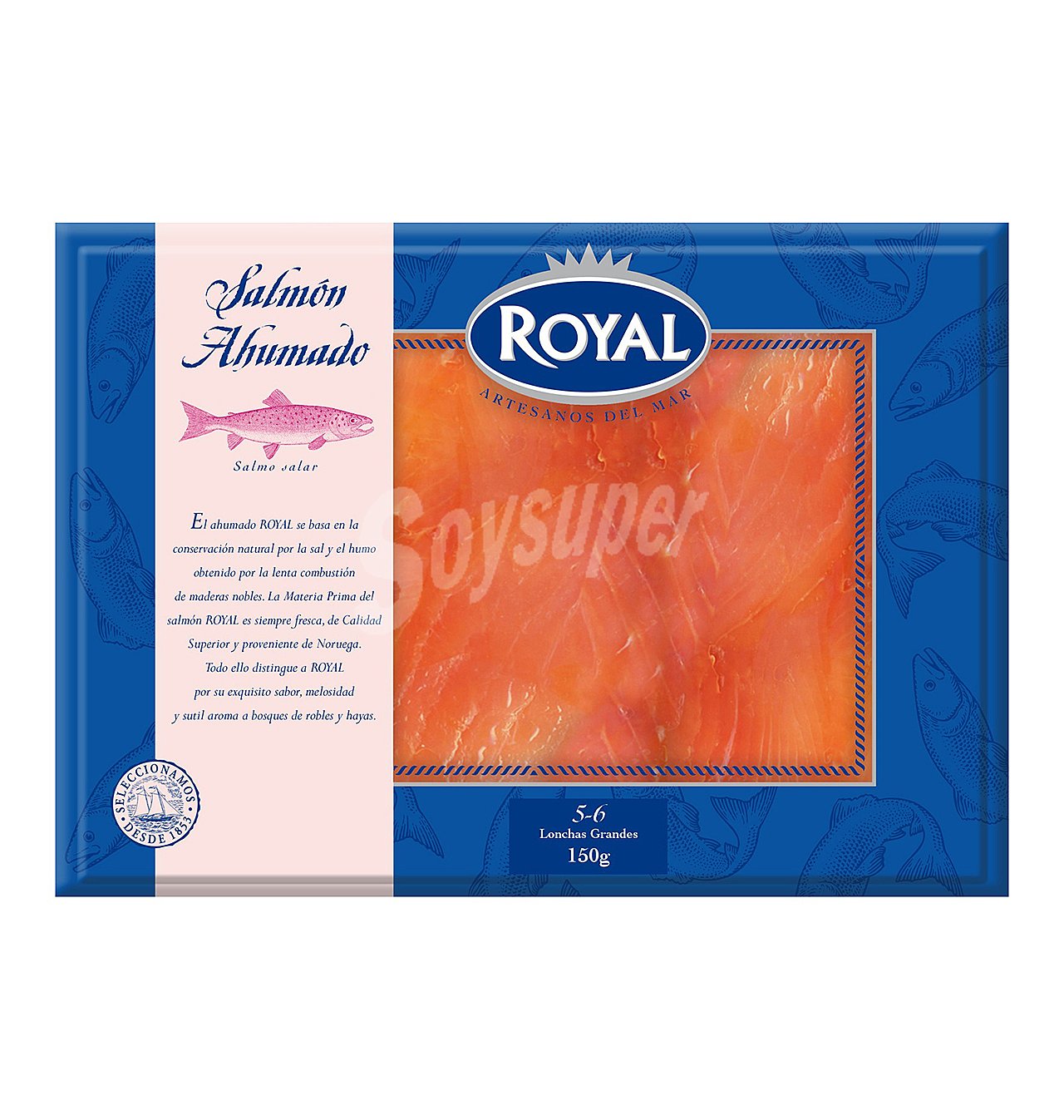 Salmón ahumado royal