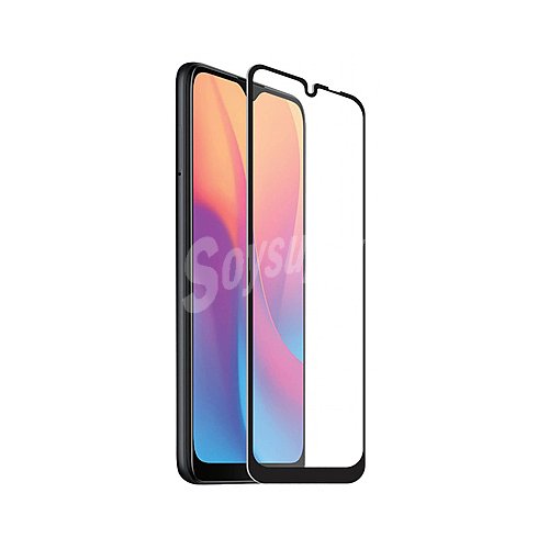 Protector pantalla compatible con Xiaomi Redmi 9A/9AT/9C, muvit, cristal templado. (teléfono no incluido)