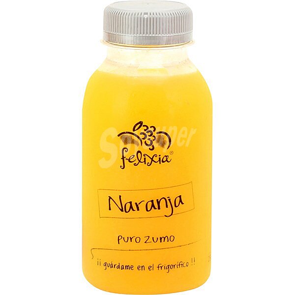 Zumo de naranja botella 250 ml