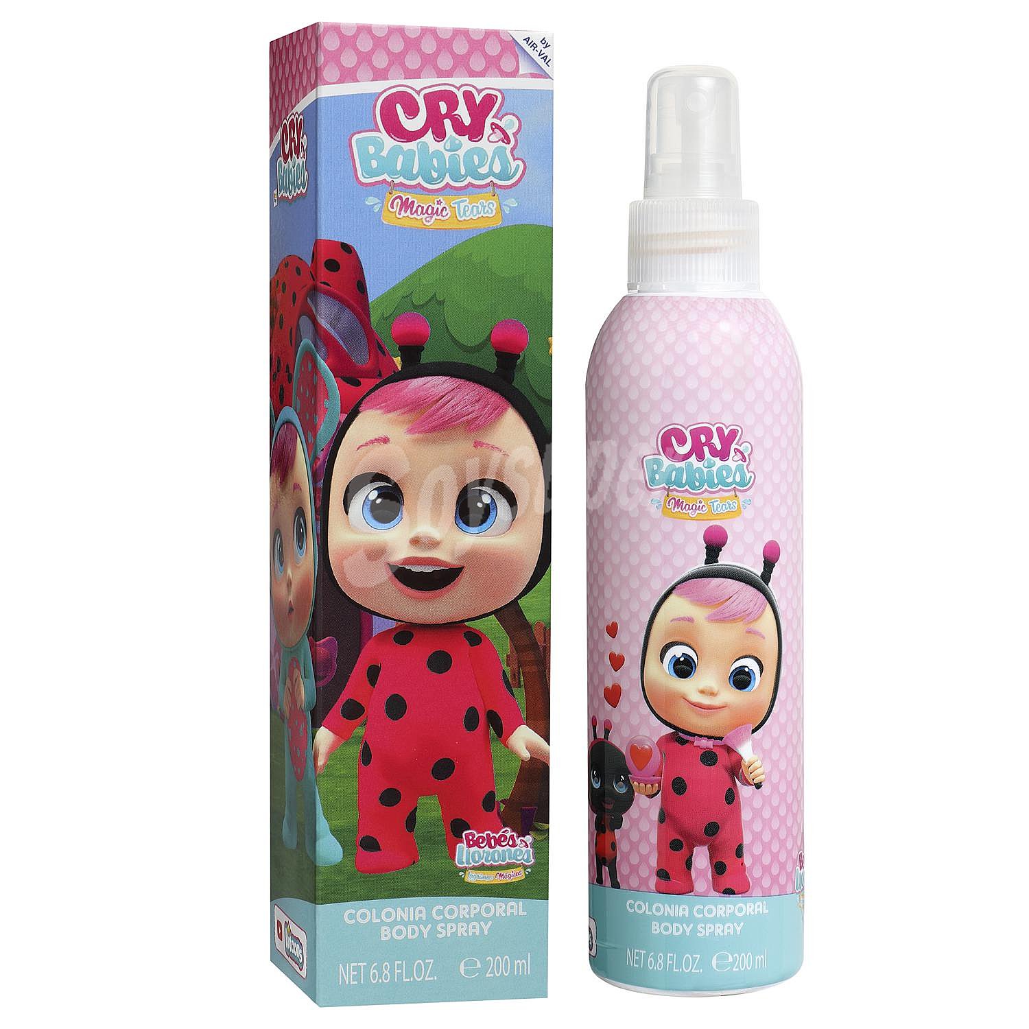 Colonia corporal en spray Cry Babies