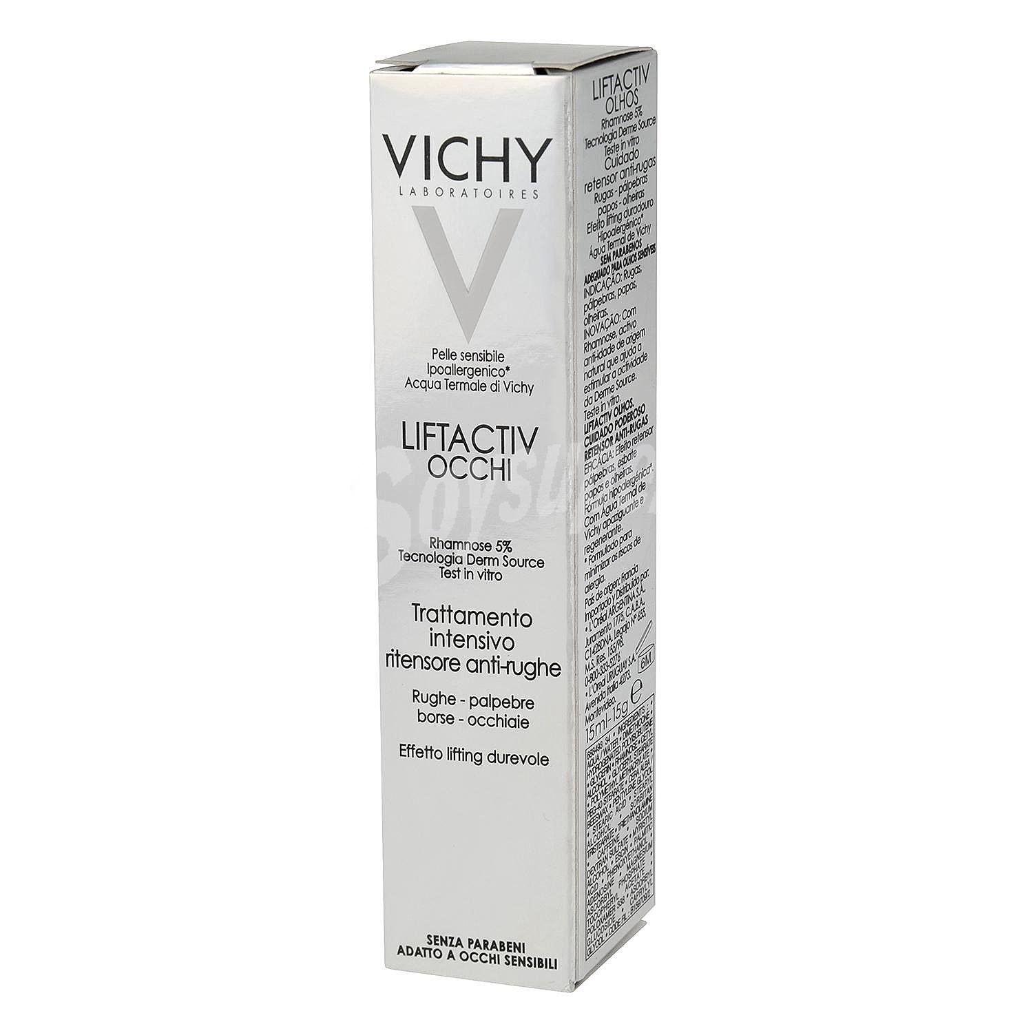 Contorno de ojos Liftactiv para piel sensible Vichy