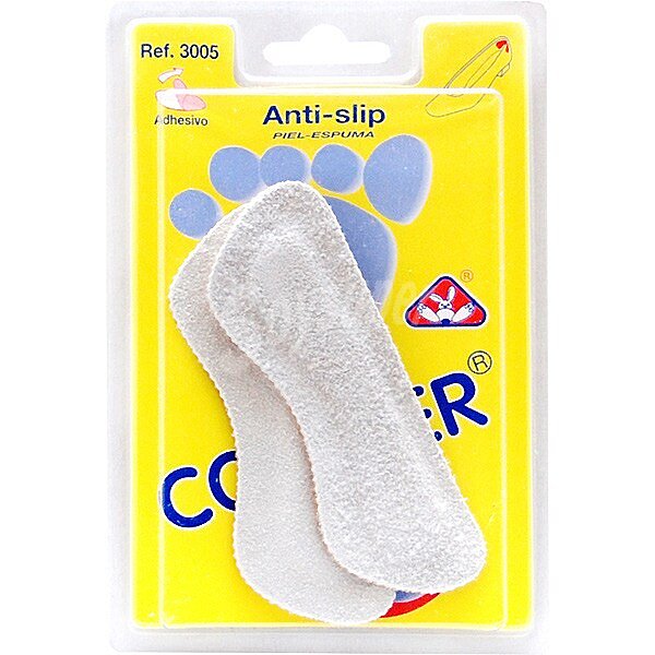 Plantilla Anti Slip cuero látex